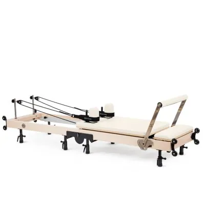 Reformer Pilates pliable en bois d'érable Dune, vue 4