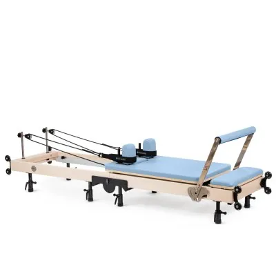 Reformer Pilates pliable en bois d'érable Dune, vue 5