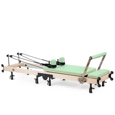 Reformer Pilates pliable en bois d'érable Dune, vue 6