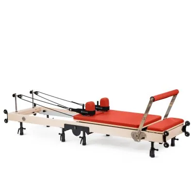 Reformer Pilates pliable en bois d'érable Dune, vue 8