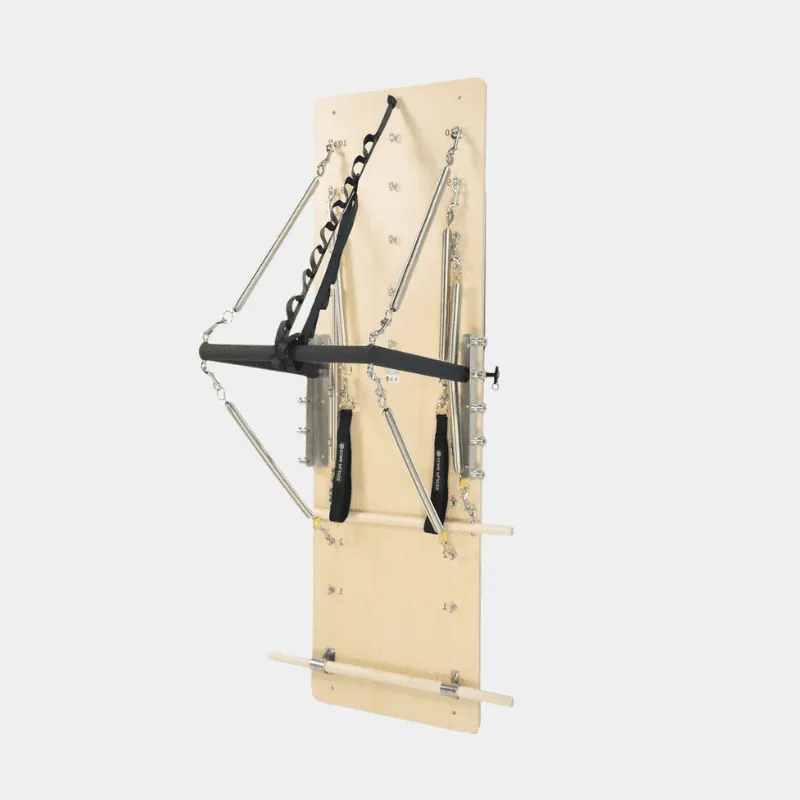 Unité murale Pilates en bois et aluminium Érable