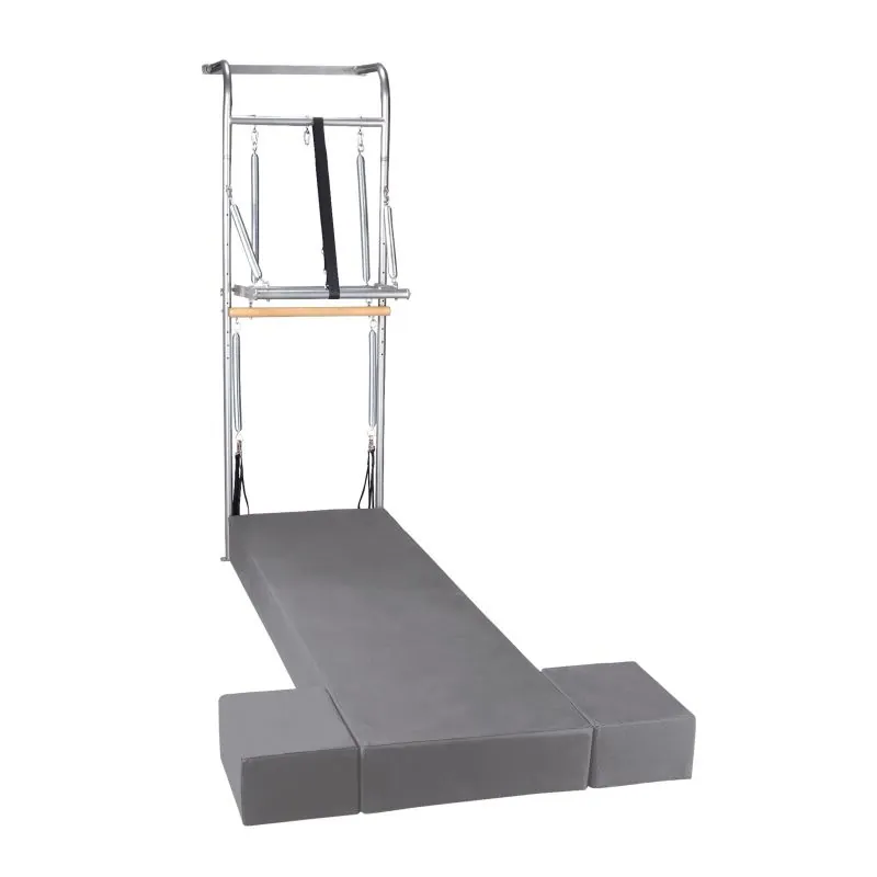 Wall Unit Pilates en bois avec tour inox Karst, vue 2